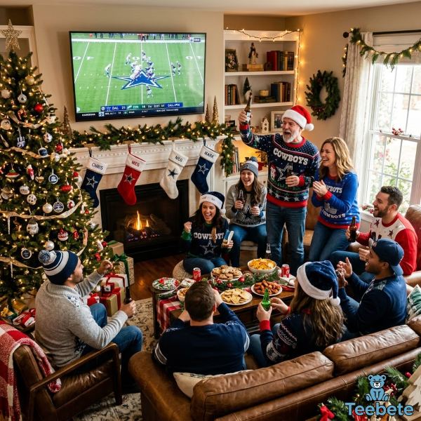 Dallas Cowboys Holiday Watch Party Tradition