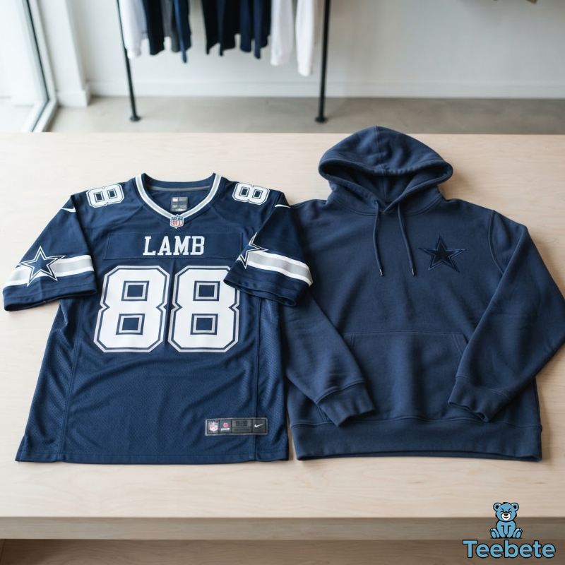Dallas Cowboys Jersey And Hoodie Color Comparison
