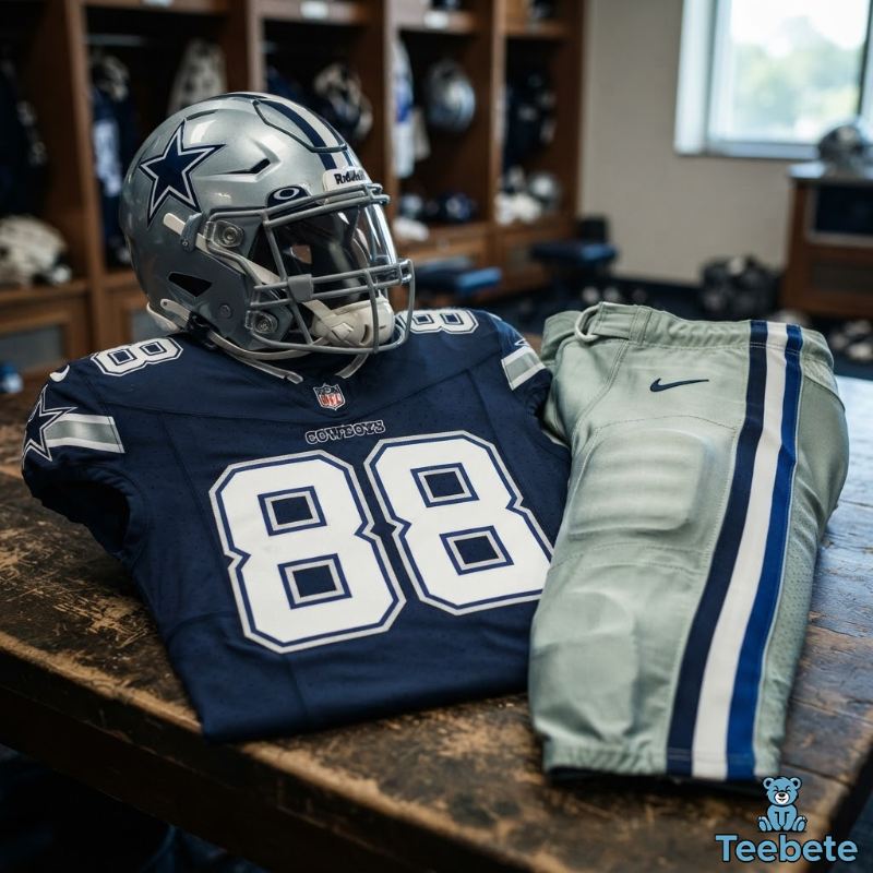 Dallas Cowboys Official Team Colors Close Up