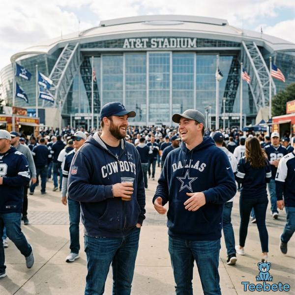 Dallas Cowboys Pullover And Zip Up Hoodie Comparison