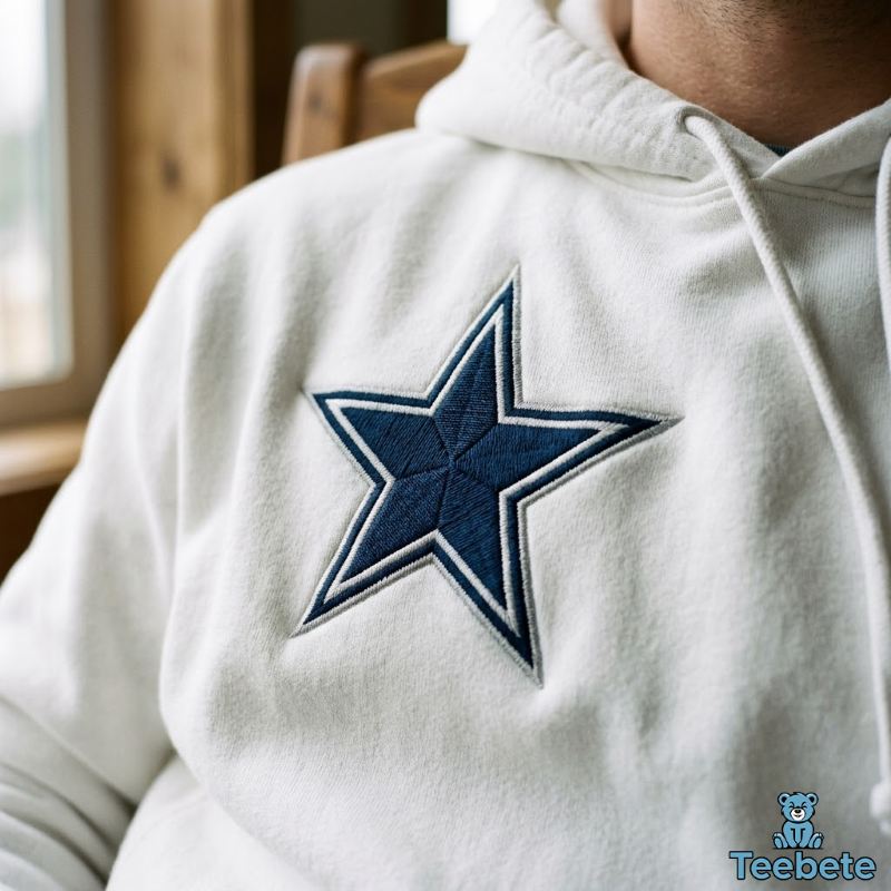 Dallas Cowboys Star Logo On Premium Hoodie