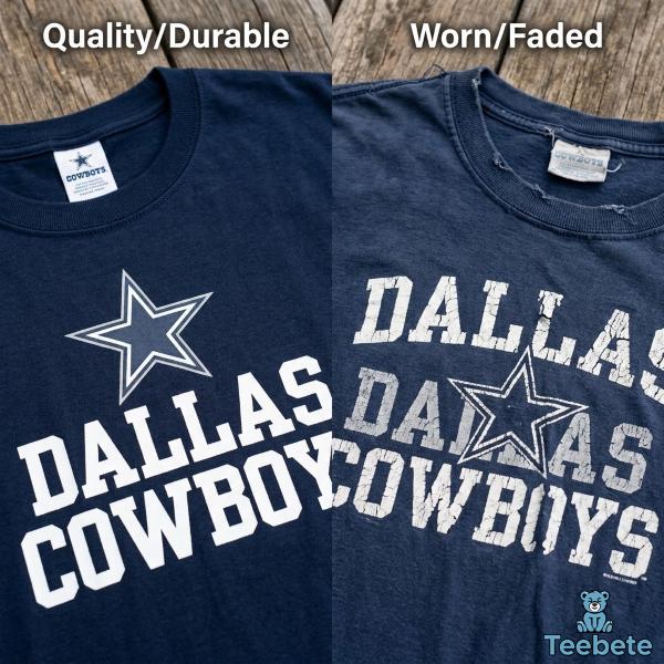 Dallas Cowboys T Shirts Quality Print Comparison