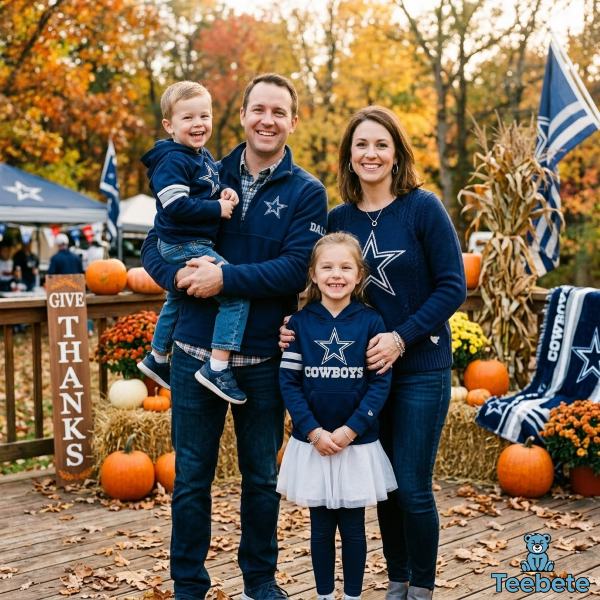 Dallas Cowboys Thanksgiving Family Outfit Ideas