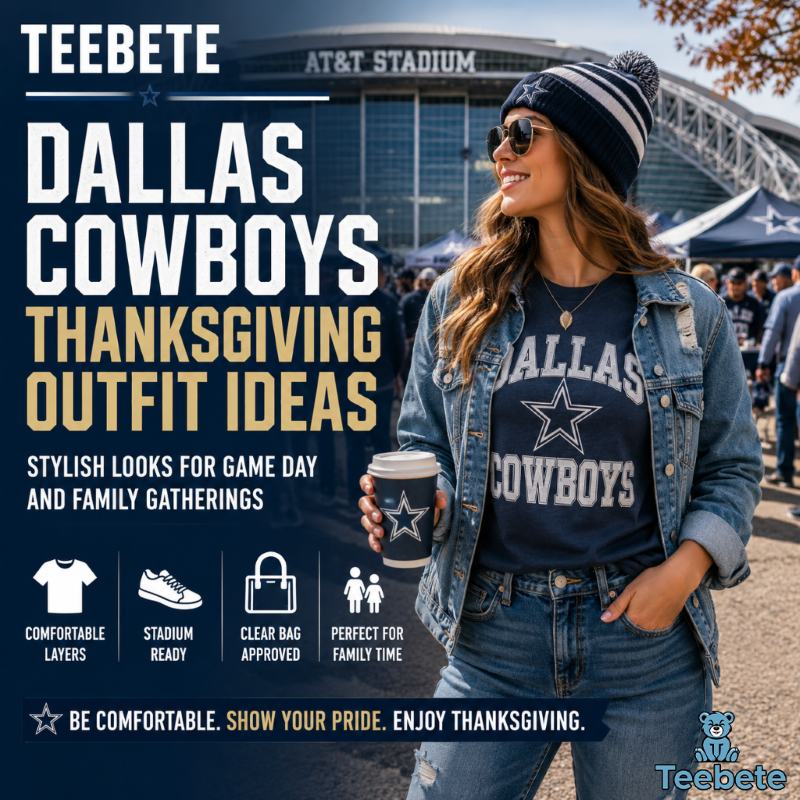 Dallas Cowboys Thanksgiving Outfit Ideas for Fans