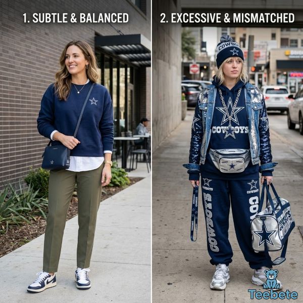 Dallas Cowboys Womens Outfit Styling Mistakes
