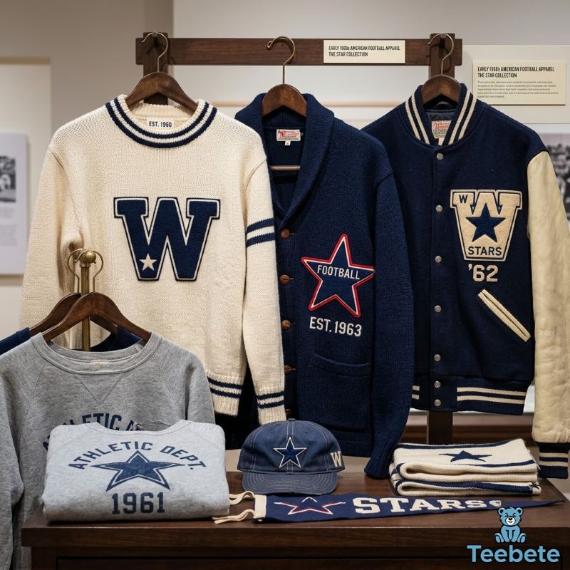 Early Dallas Cowboys Fan Apparel Collection
