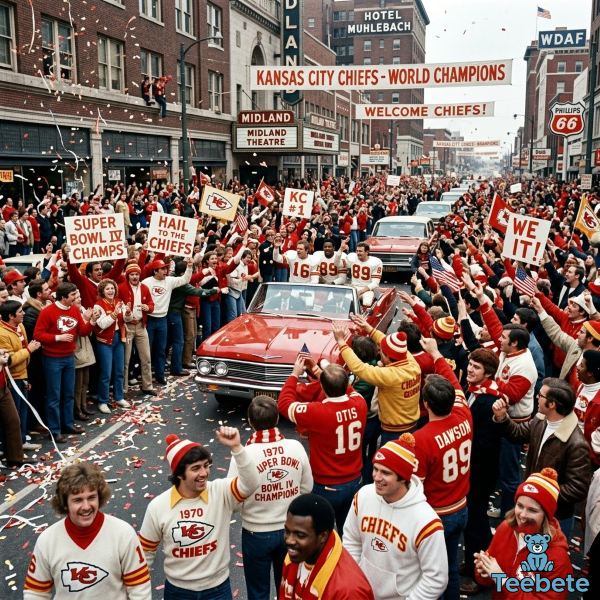 Historic Kansas City Chiefs Championship Celebration