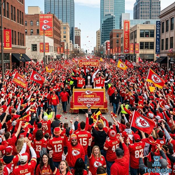 Kansas City Chiefs Sea Of Red Fans