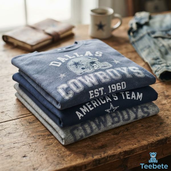 Vintage Dallas Cowboys Graphic T Shirts