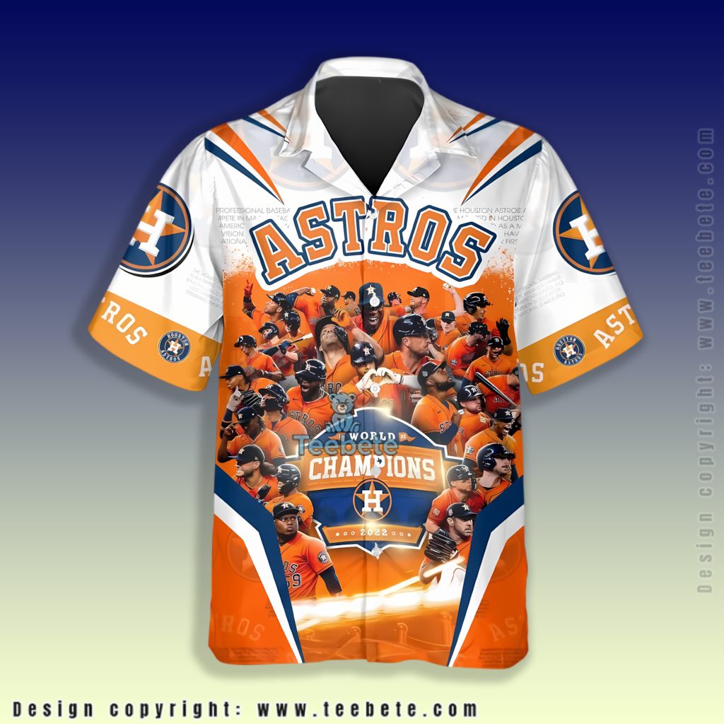 Custom Name Houston Astros Hawaiian Shirt