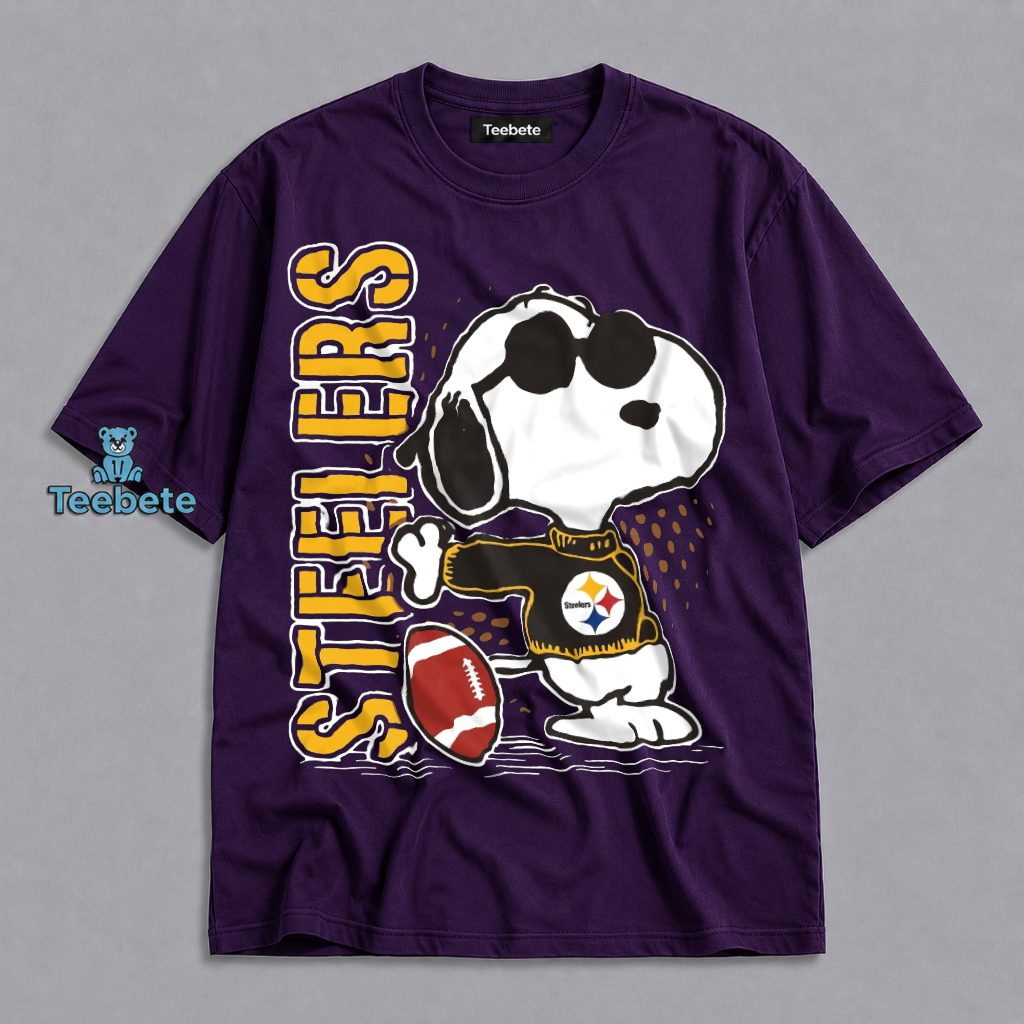Cool Snoopy Pittsburgh Steelers Football Shirt