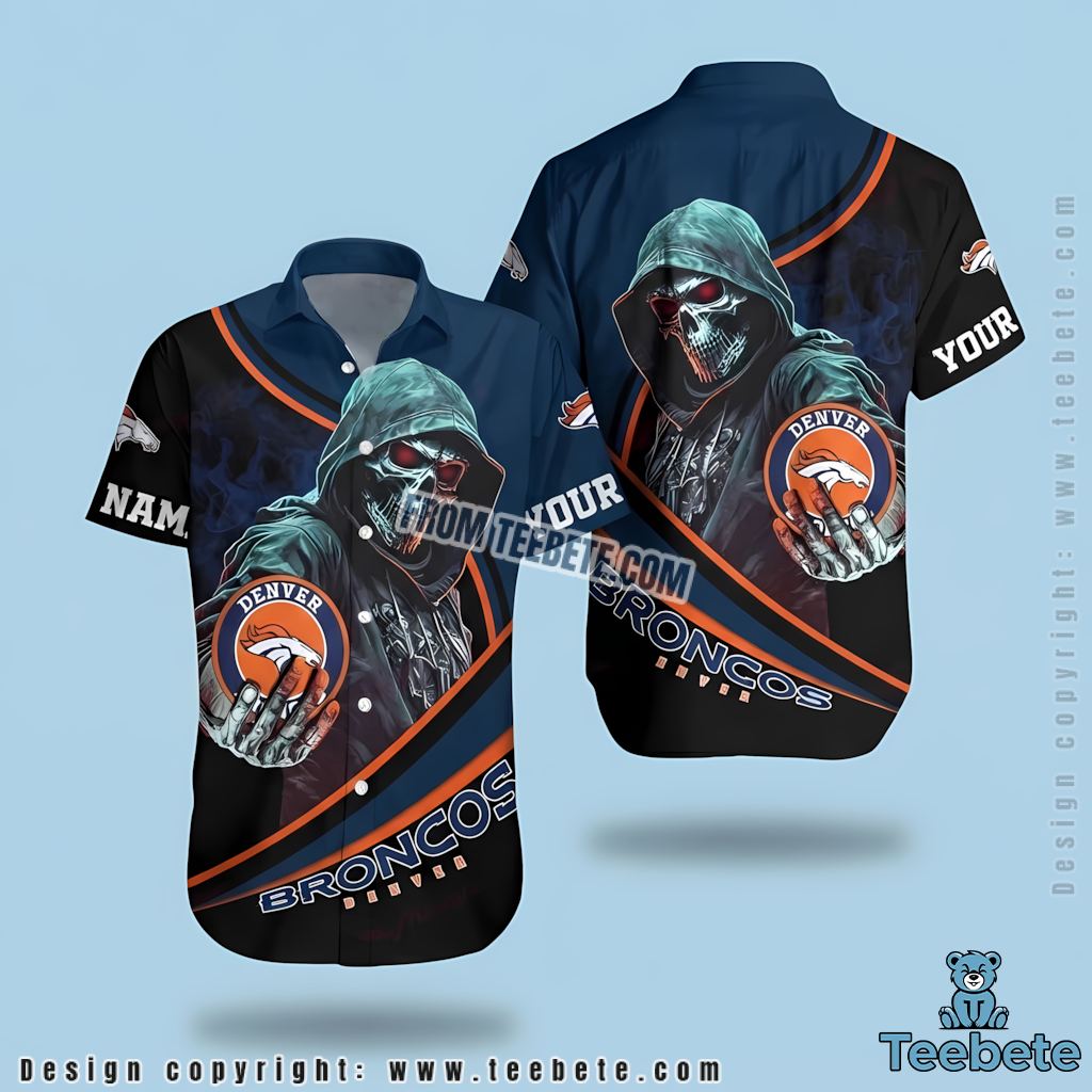 Denver Broncos Hawaiian Shirt Beach Island Denver Broncos Hawaiian Shirt Beach Island
