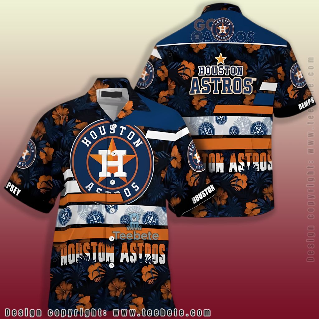 Flamingo Beach Houston Astros Hawaiian Shirt Flamingo Beach Houston Astros Hawaiian Shirt