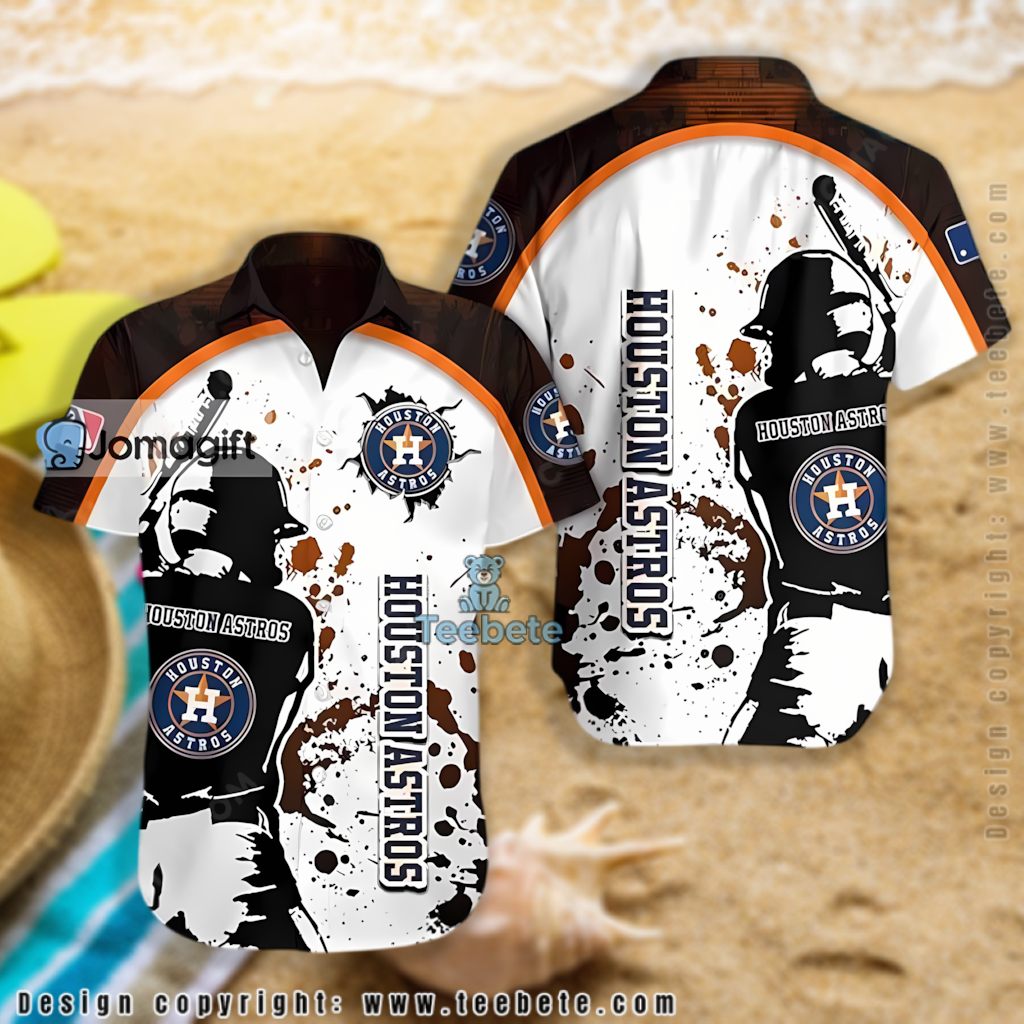 Gothic Skull Houston Astros Hawaiian Shirt Version 2 Gothic Skull Houston Astros Hawaiian Shirt Version 2