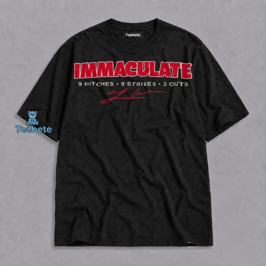 Immaculate 9 Pitches 9 Strikes 3 Outs Shirt