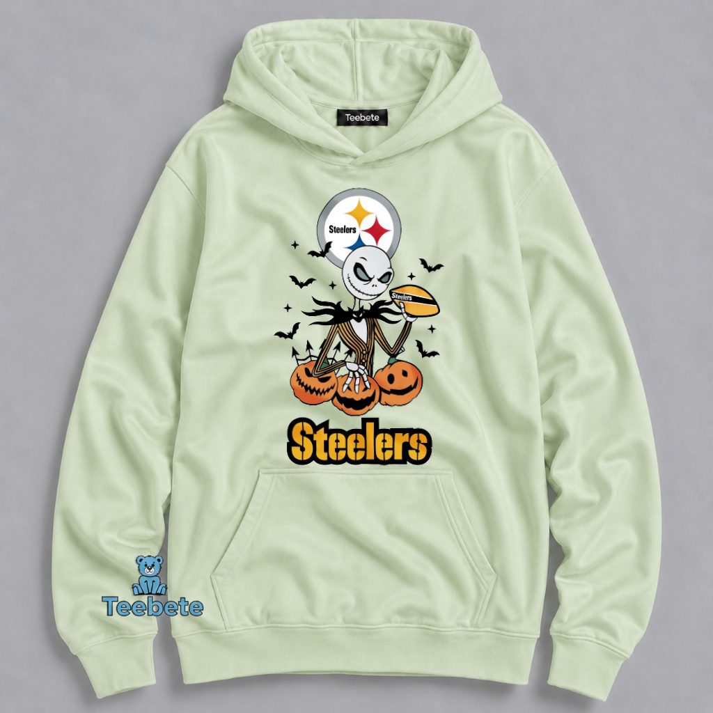 Jack Skellington Pittsburgh Steelers Halloween Pumpkin Hoodie Jack Skellington Pittsburgh Steelers Halloween Pumpkin Hoodie