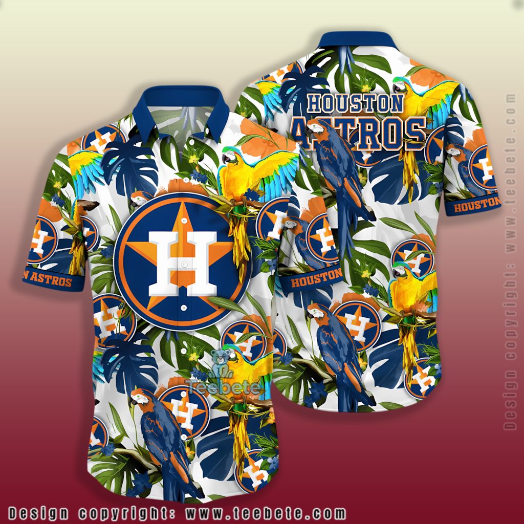 Jungle Birds Houston Astros Tropical Shirt
