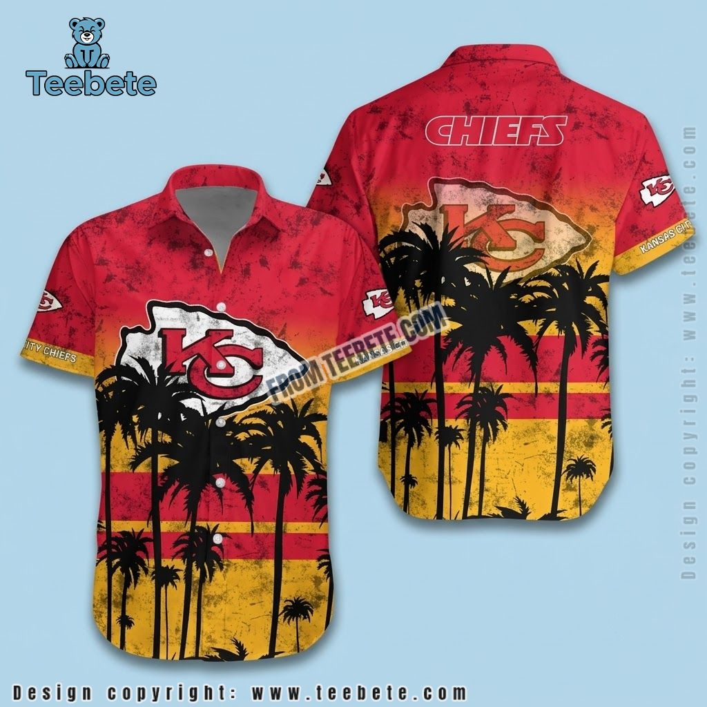 Kansas City Chiefs Aloha Shirt Love Summer