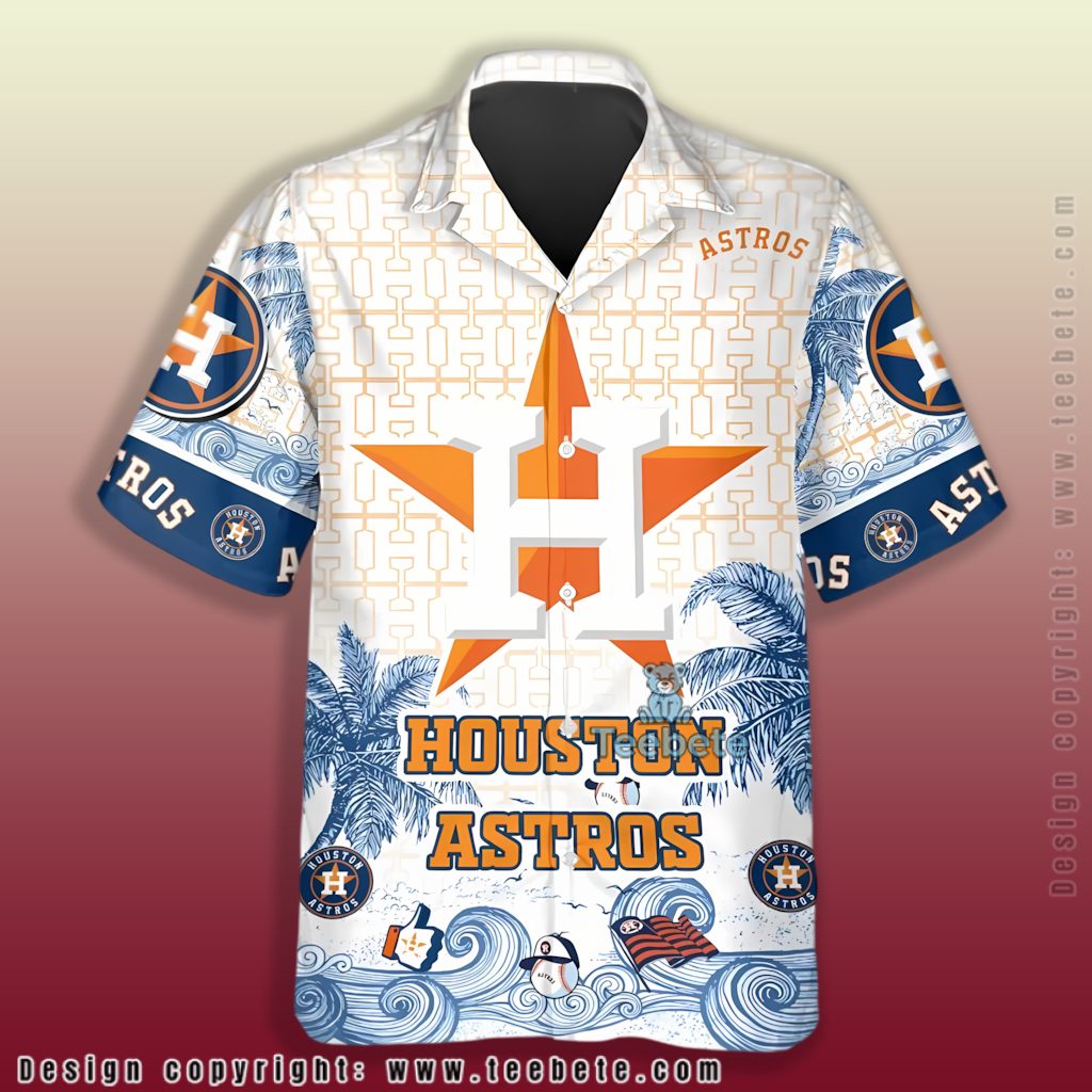 Minimalist Logo Houston Astros Hawaiian Shirt