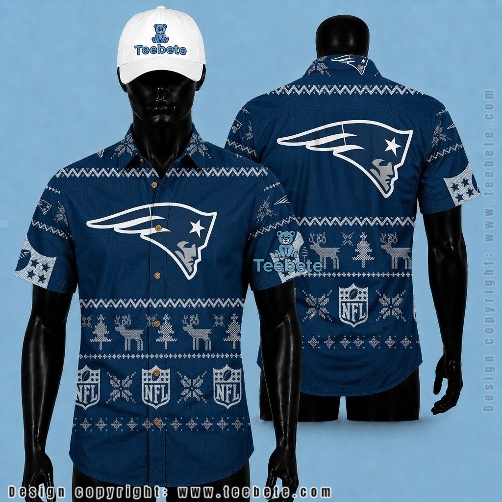 New England Patriots Button Up Shirt Snoopy Sunglasses