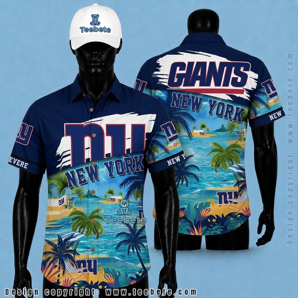 New York Giants Hawaiian Shirt St. Patrick Mickey Mouse