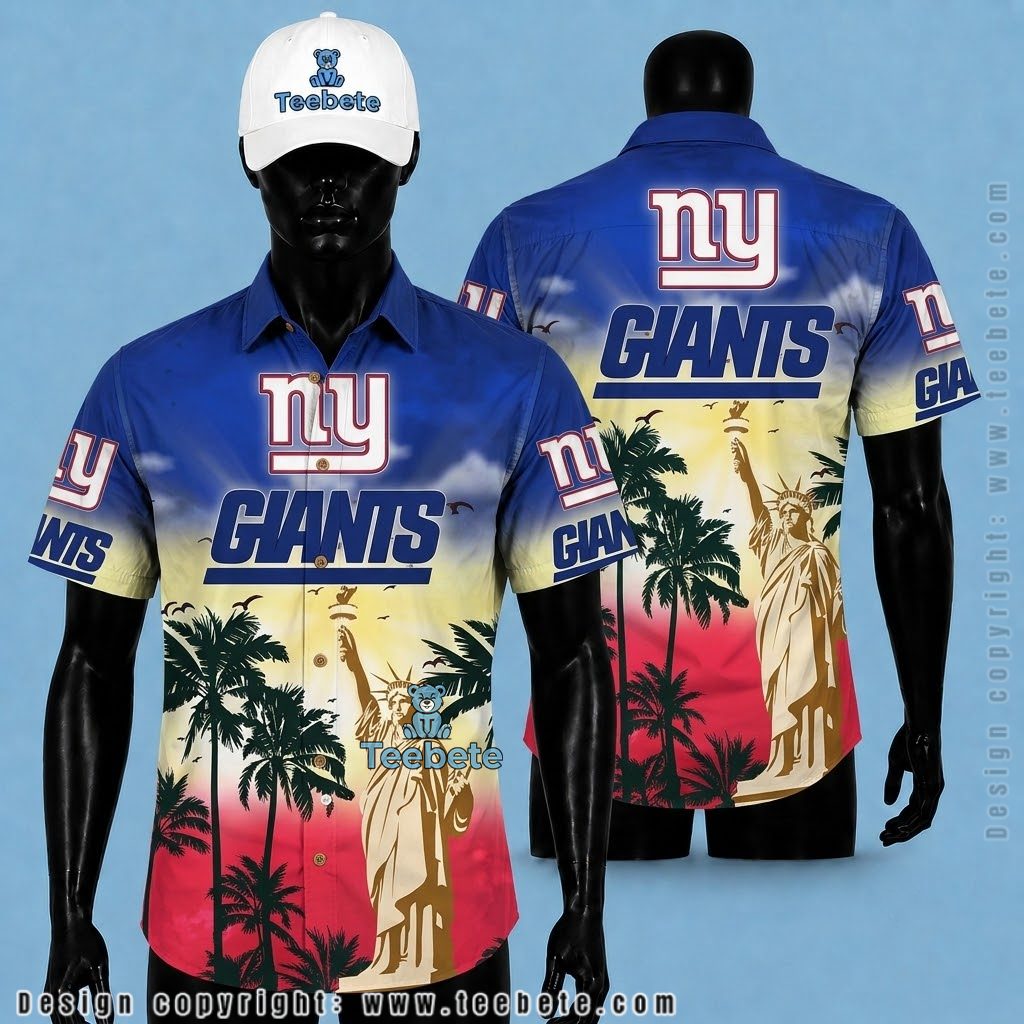 New York Giants Hawaiian Shirt St. Patrick Mickey Mouse