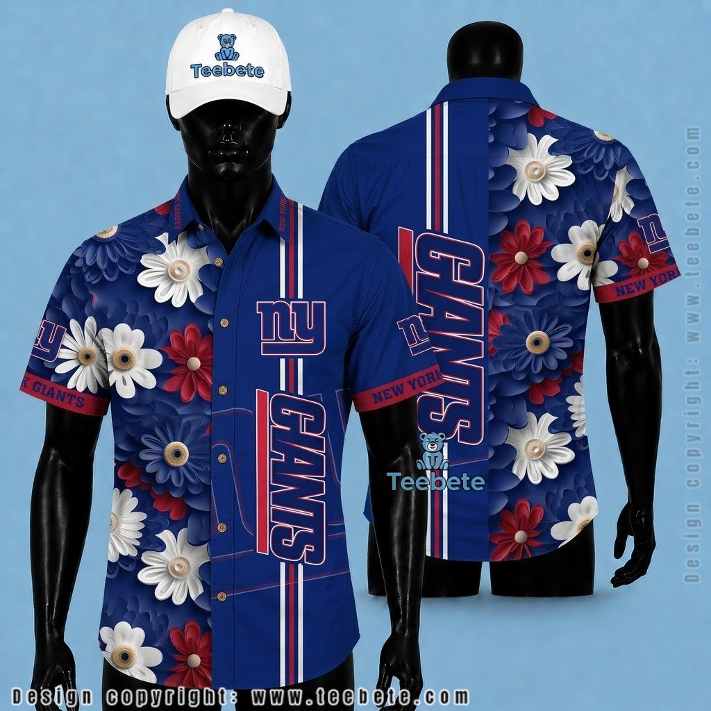 New York Jets Aloha Shirt Logo Pattern