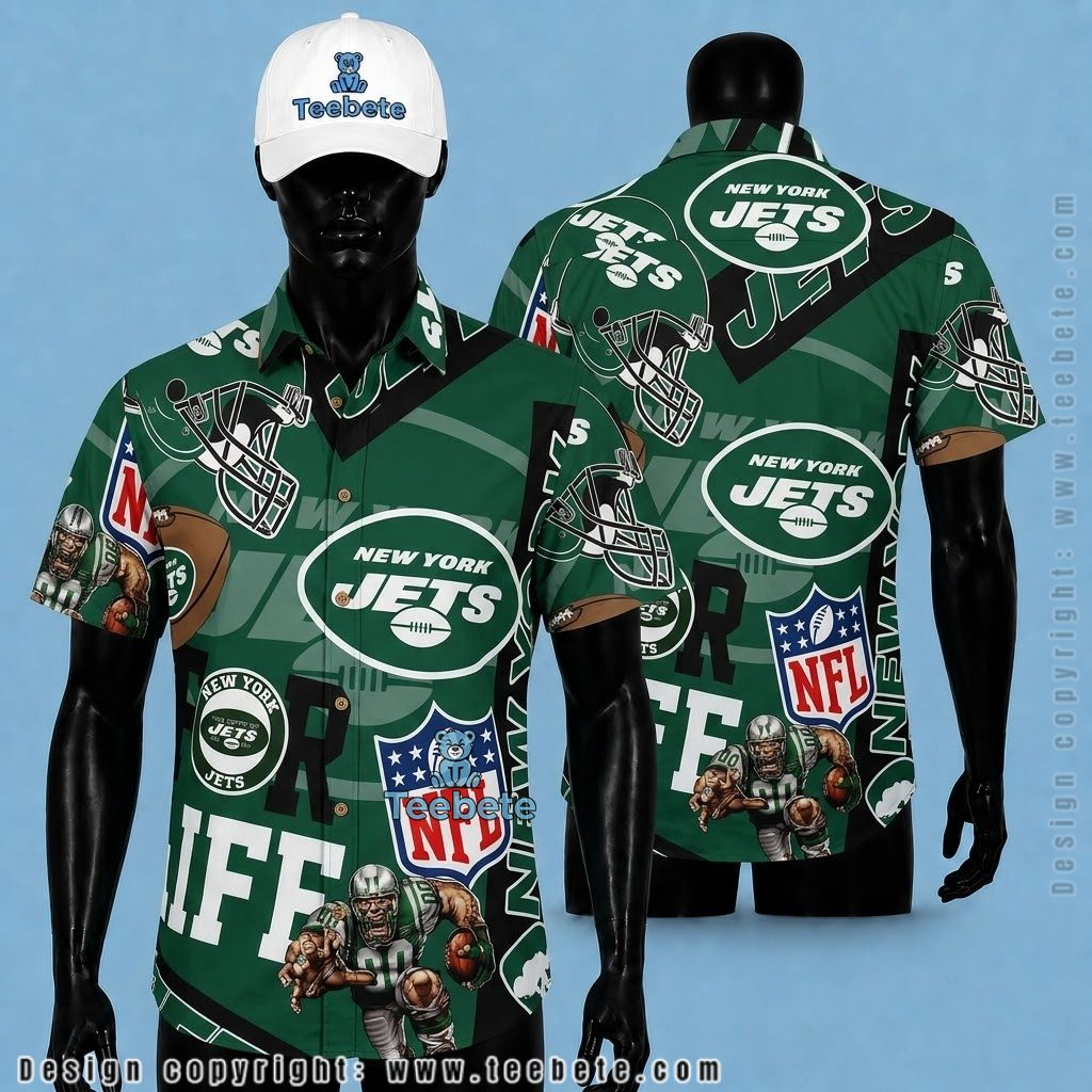 New York Jets Hawaiian Shirt Fan Life