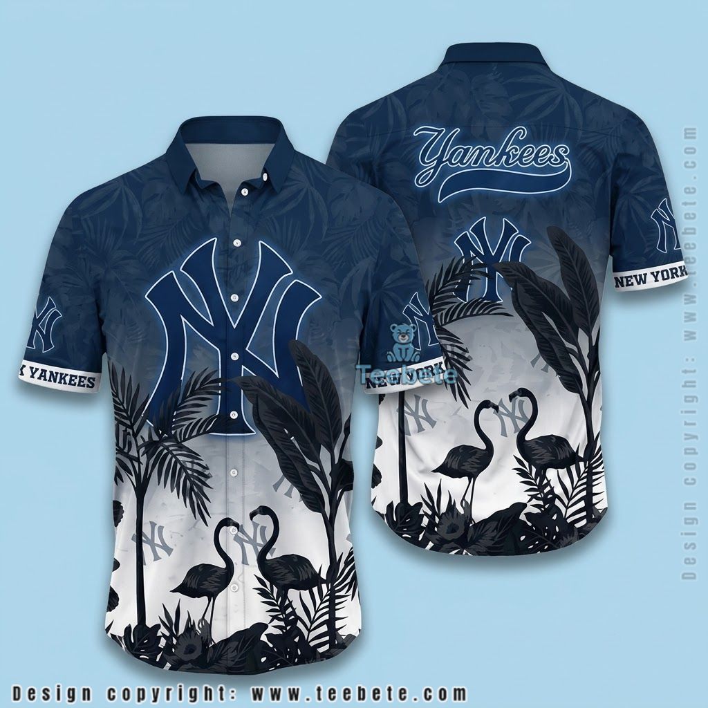 New York Yankees Hawaiian Shirt Family Spirit New York Yankees Hawaiian Shirt Family Spirit