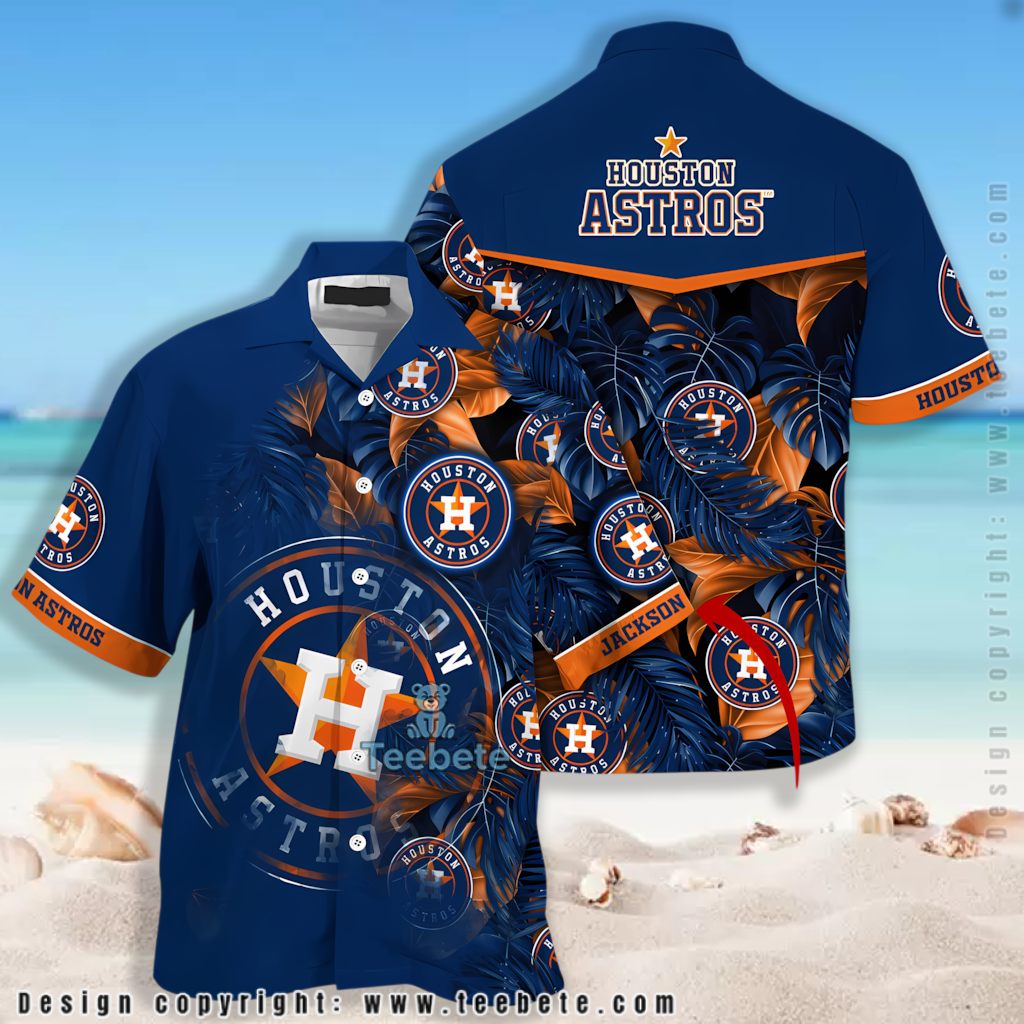 Personalized Houston Astros Hawaiian Shirt Version 2 Personalized Houston Astros Hawaiian Shirt Version 2