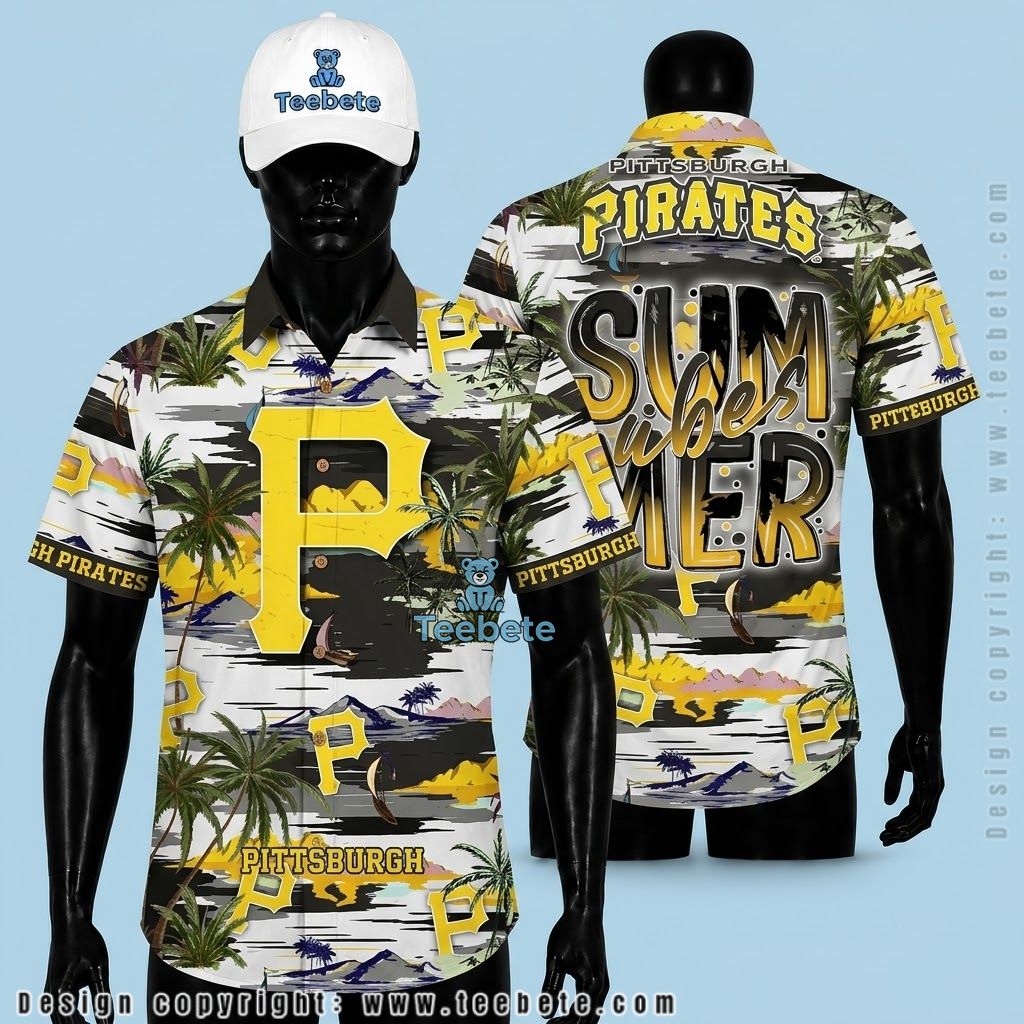 Pittsburgh Pirates Hawaiian Shirt Summer Coastal Island