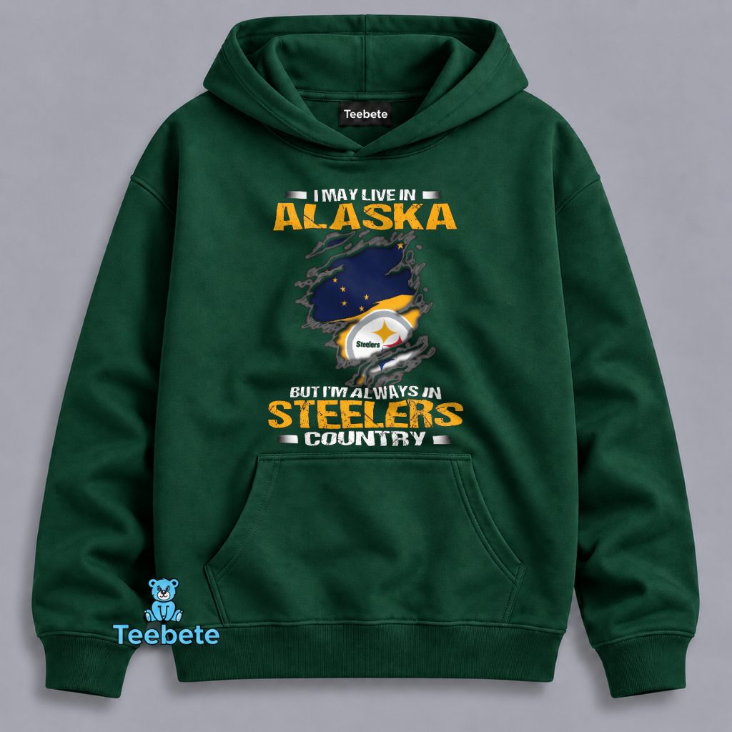 Pittsburgh Steelers Alaska Fan Hoodie Always Steelers Country Pittsburgh Steelers Alaska Fan Hoodie Always Steelers Country