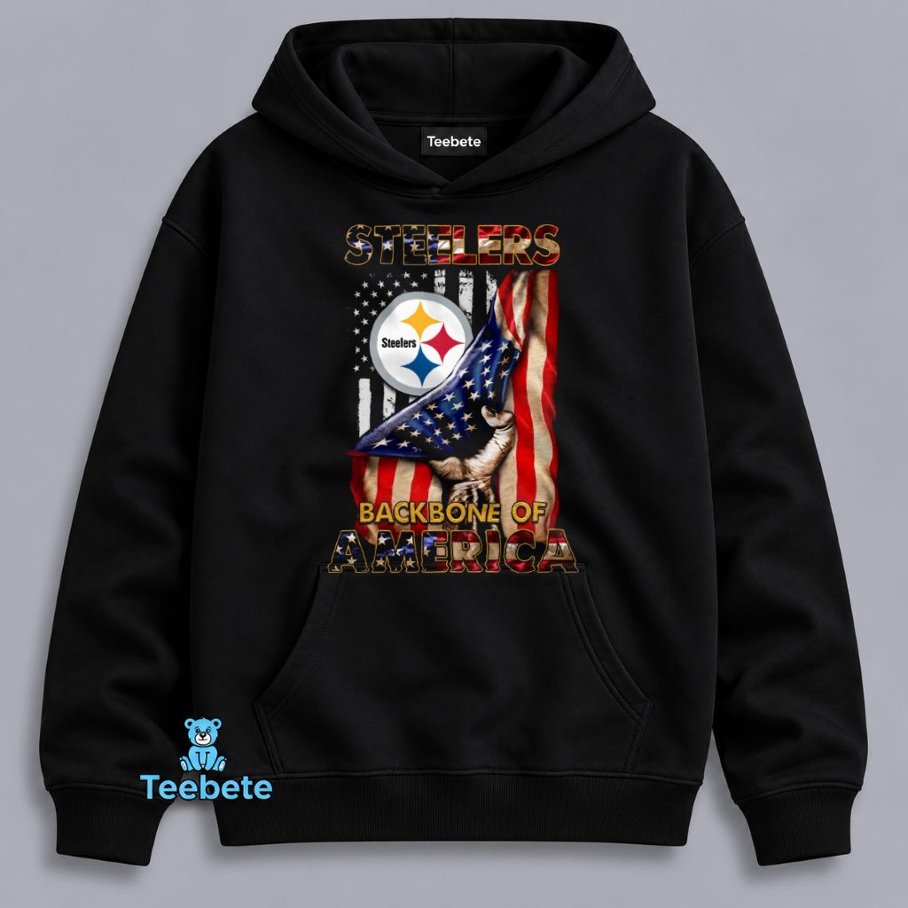 Pittsburgh Steelers Backbone Of America Patriotic Hoodie Pittsburgh Steelers Backbone Of America Patriotic Hoodie