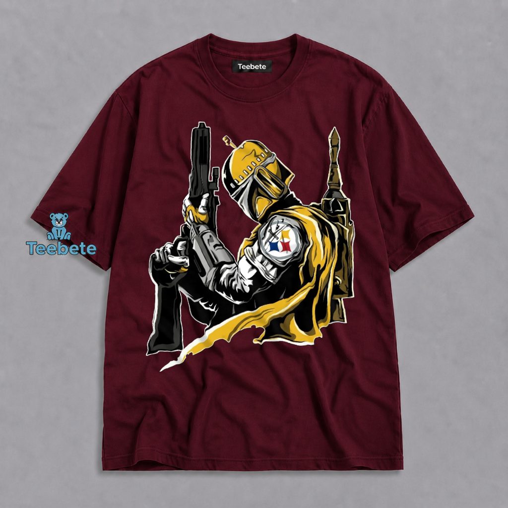 Pittsburgh Steelers Boba Fett Warrior Shirt