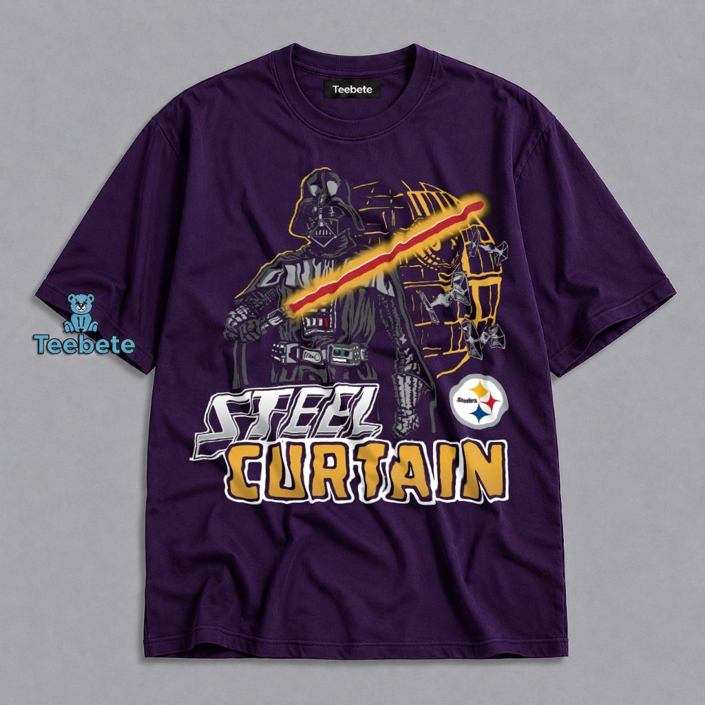Pittsburgh Steelers Darth Vader Steel Curtain Shirt
