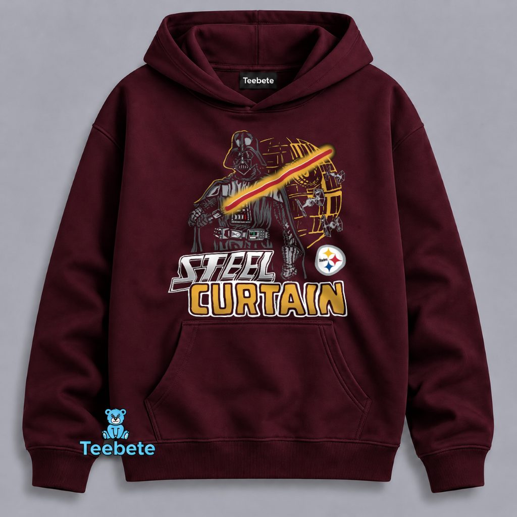 Pittsburgh Steelers Darth Vader Steel Curtain Hoodie Pittsburgh Steelers Darth Vader Steel Curtain Hoodie