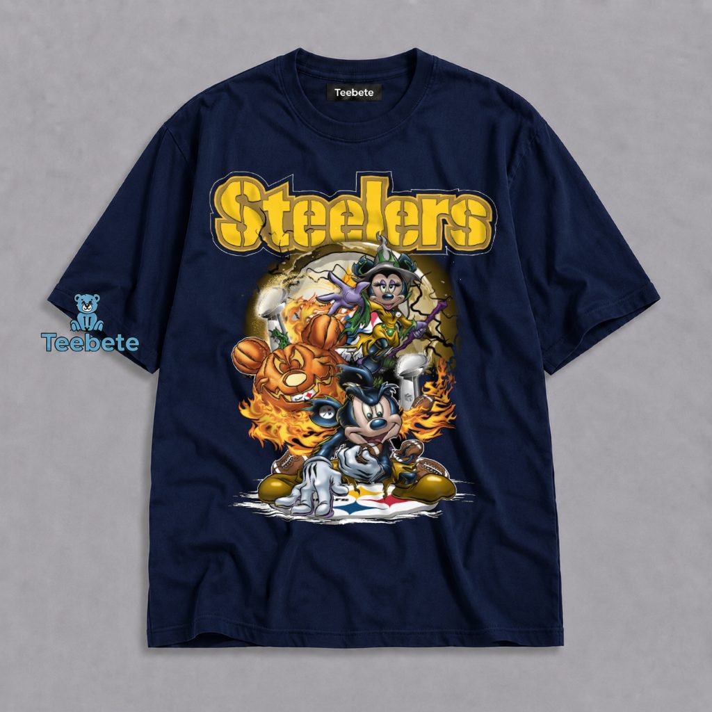 Pittsburgh Steelers Mickey Minnie Halloween Shirt