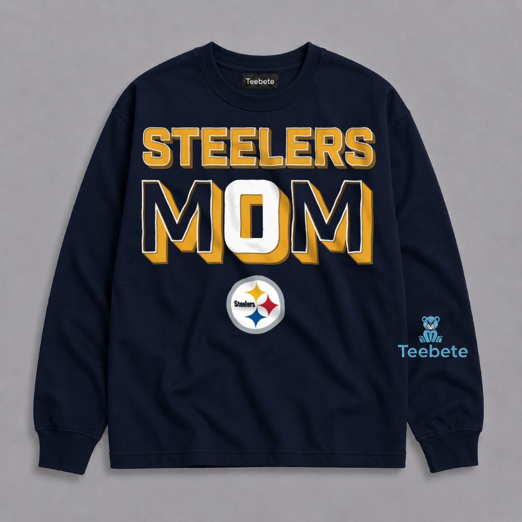 Pittsburgh Steelers Mom Long Sleeve Gift For Mother Pittsburgh Steelers Mom Long Sleeve Gift For Mother