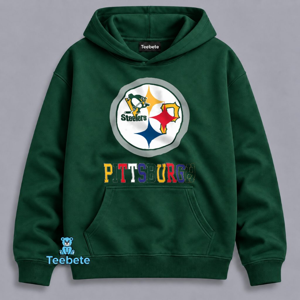 Pittsburgh Steelers Penguins Pirates Panthers Fan Hoodie Pittsburgh Steelers Penguins Pirates Panthers Fan Hoodie
