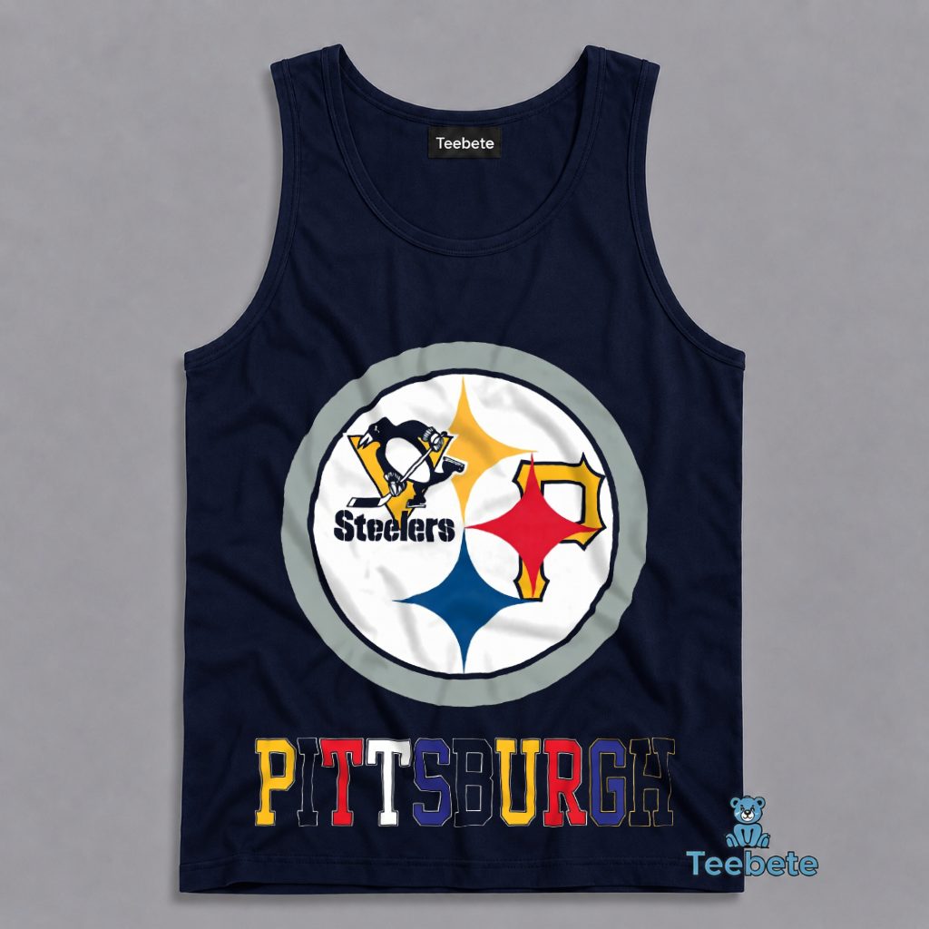 Pittsburgh Steelers Penguins Pirates Panthers Fan Tanktop Pittsburgh Steelers Penguins Pirates Panthers Fan Tanktop