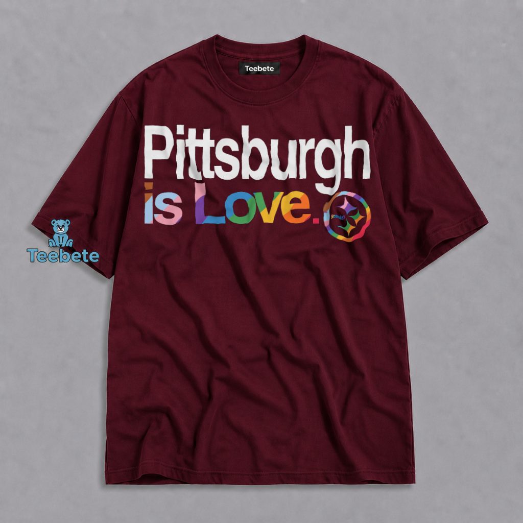 Pittsburgh Steelers Pride Rainbow Love Shirt