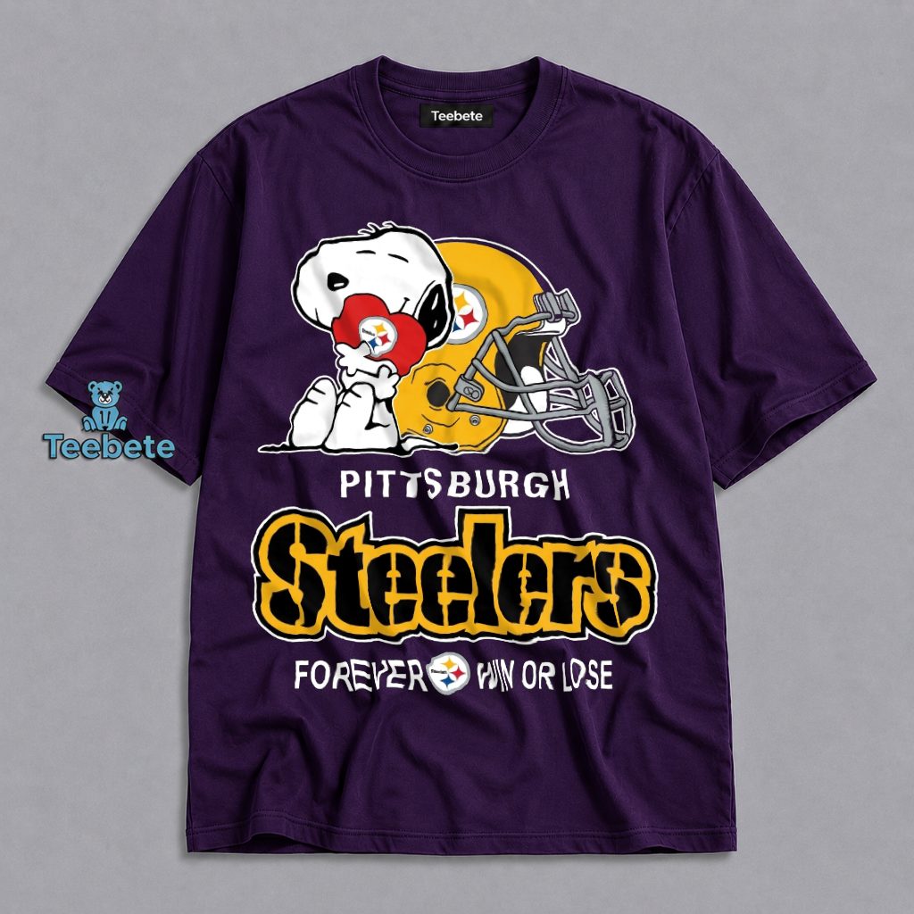 Pittsburgh Steelers Snoopy Loyal Fan Shirt