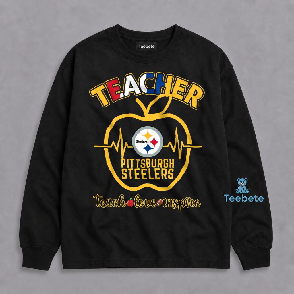 Pittsburgh Steelers Teacher Football Long Sleeve Pittsburgh Steelers Teacher Football Long Sleeve