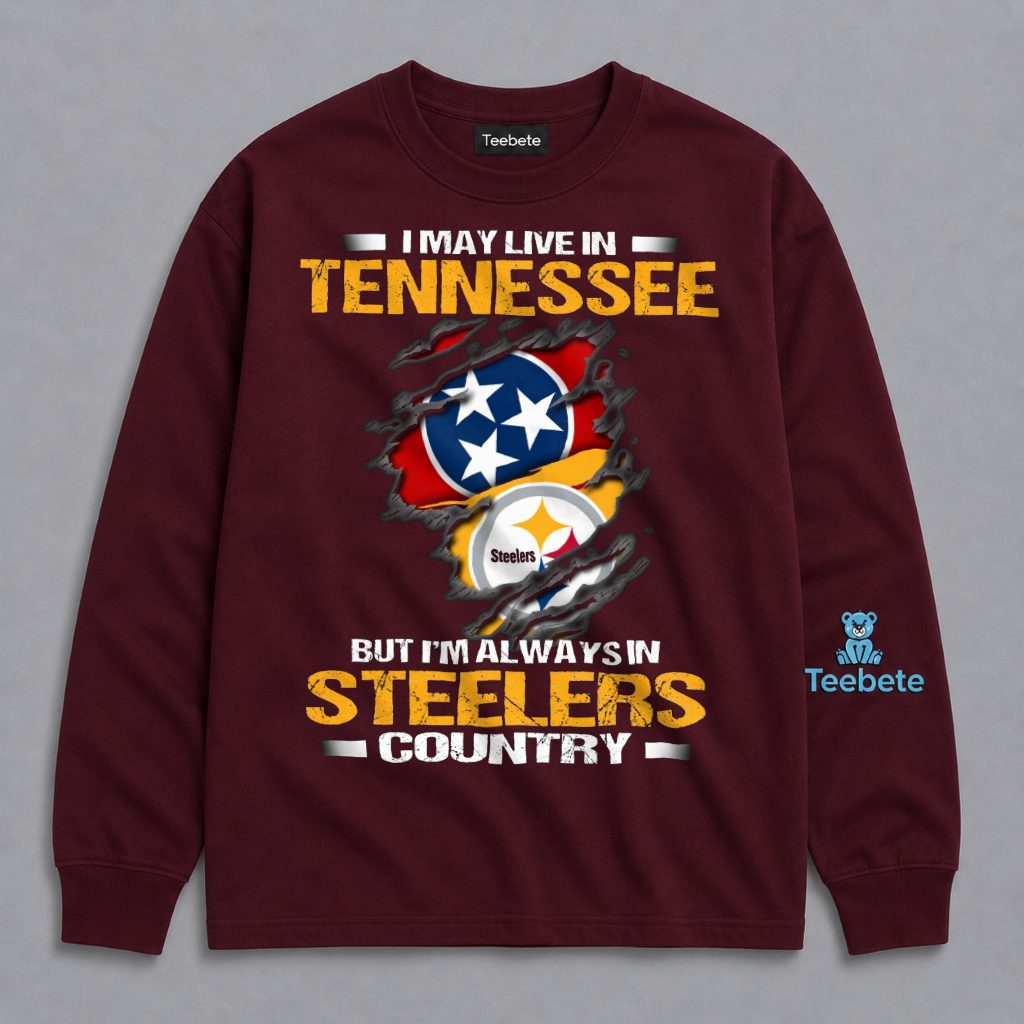 Pittsburgh Steelers Tennessee Fan Long Sleeve Pittsburgh Steelers Tennessee Fan Long Sleeve