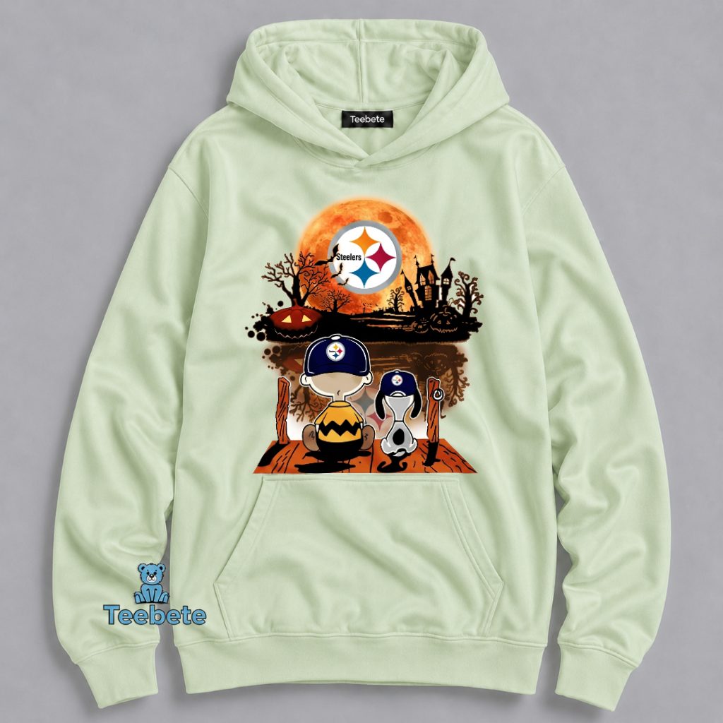 Snoopy Charlie Brown Pittsburgh Steelers Halloween Hoodie Snoopy Charlie Brown Pittsburgh Steelers Halloween Hoodie