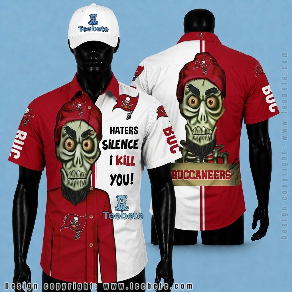Tampa Bay Buccaneers Aloha Shirt Achmed Puppet