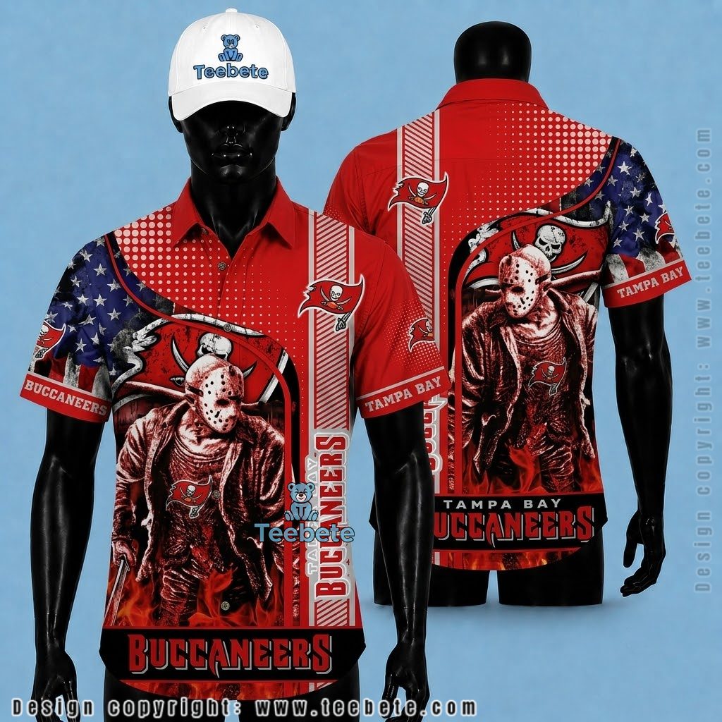 Tampa Bay Buccaneers Hawaiian Shirt Jason Voorhees