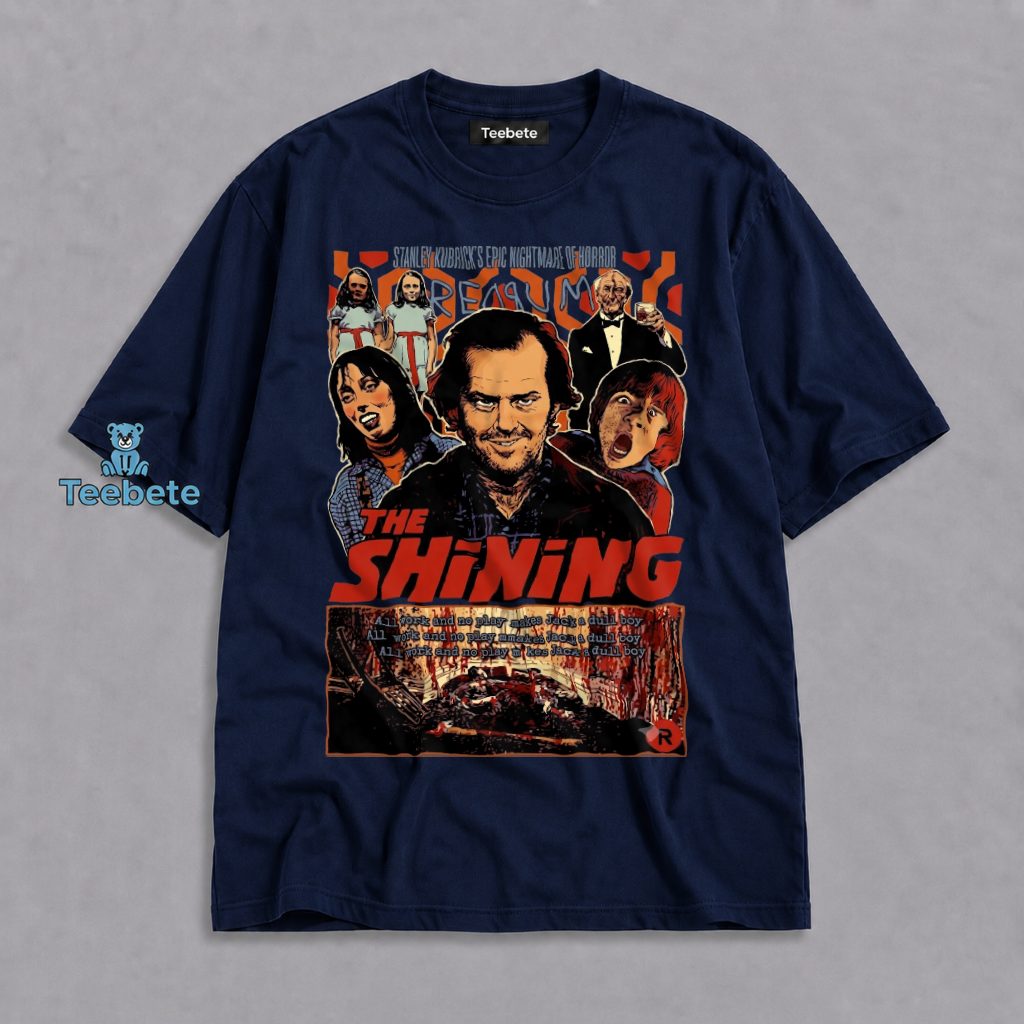 The Shining Horror Movie Retro Poster Shirt