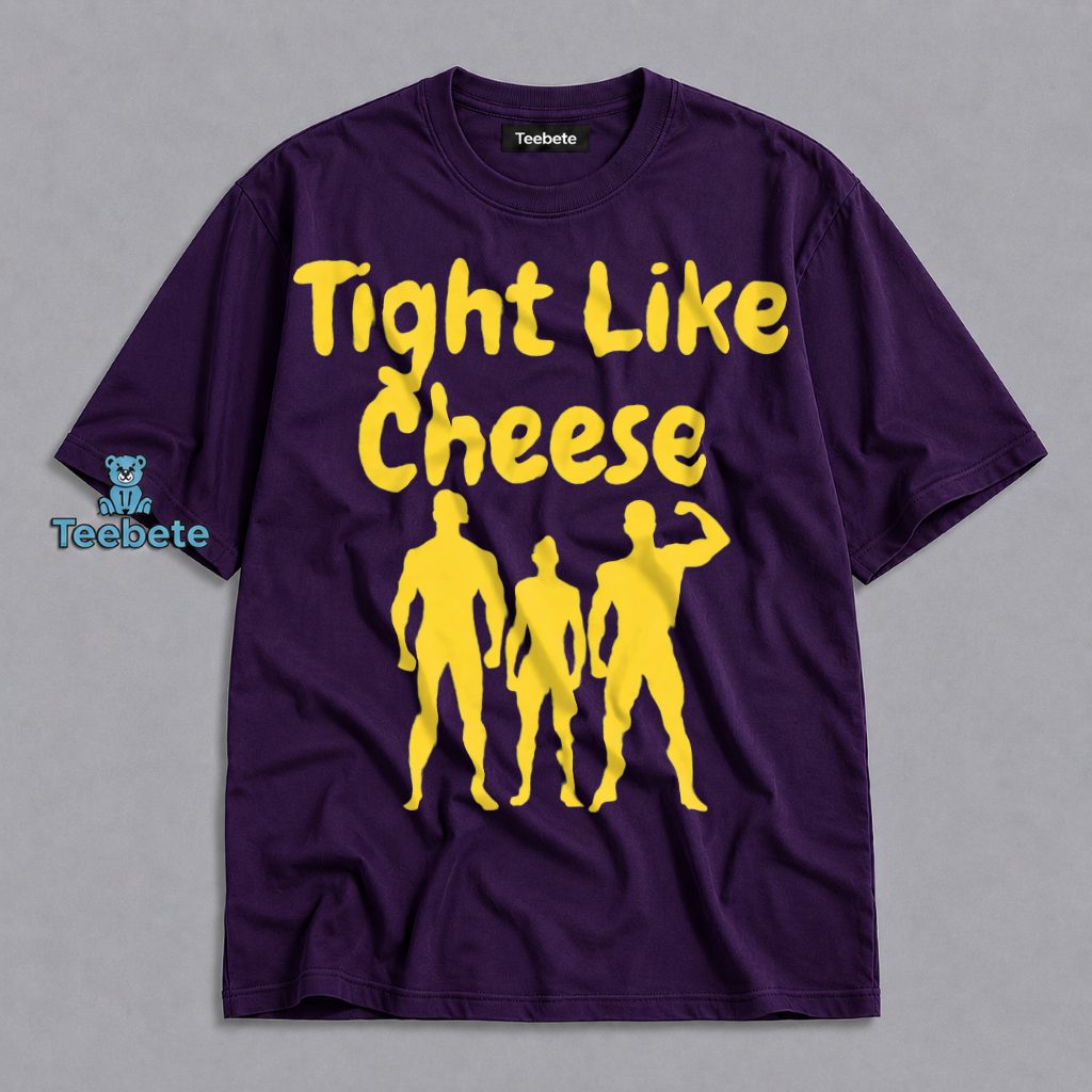 Tight Like Cheese Friends Silhouette Shirt