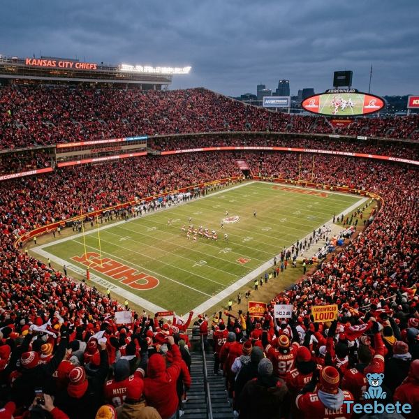 Arrowhead Stadium AFC Championship Atmosphere